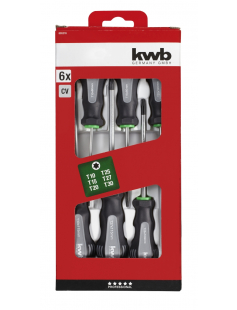 TORX SCHROEVENDR. SET 6-DELIG TORX SCHROEVENDR. SET 6-DELIG