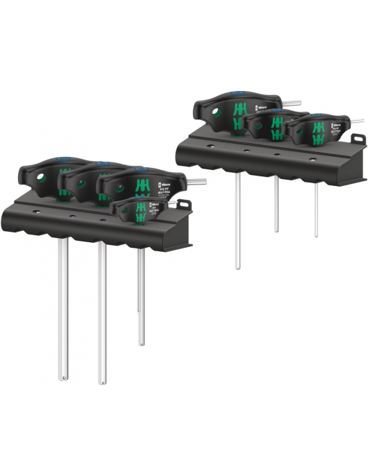 454/7 HF SET 1 SCHROEVENDRAAIERSET T-GREEP-SCHROEVENDRAAIER HEX-PLUS M