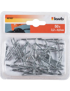 50 POPNAGELS 3,2 X 6 ,5 MM 50 POPNAGELS 3,2 X 6 ,5 MM