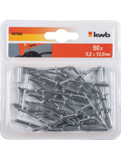 50 POPNAGELS 3,2 X 12,0 MM 50 POPNAGELS 3,2 X 12,0 MM