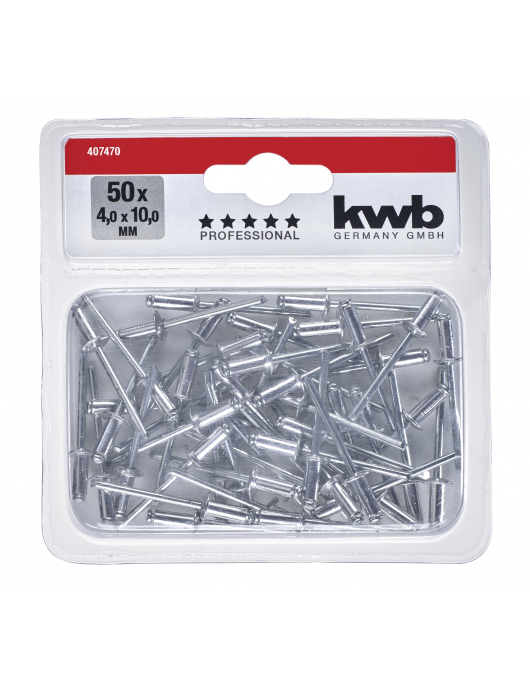 50 POPNAGELS 4,0 X 10,0 MM