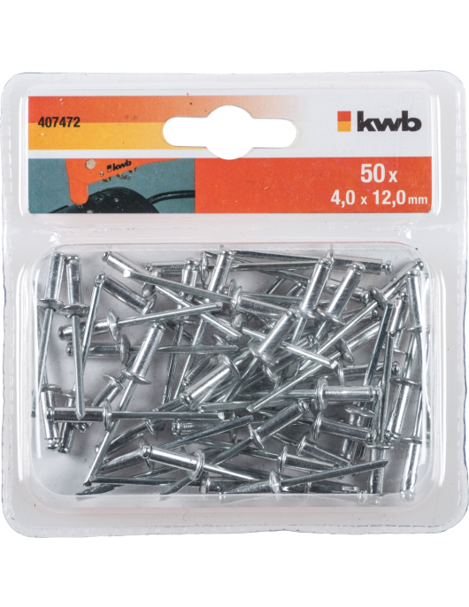 50 POPNAGELS 4,0 X 12,0 MM