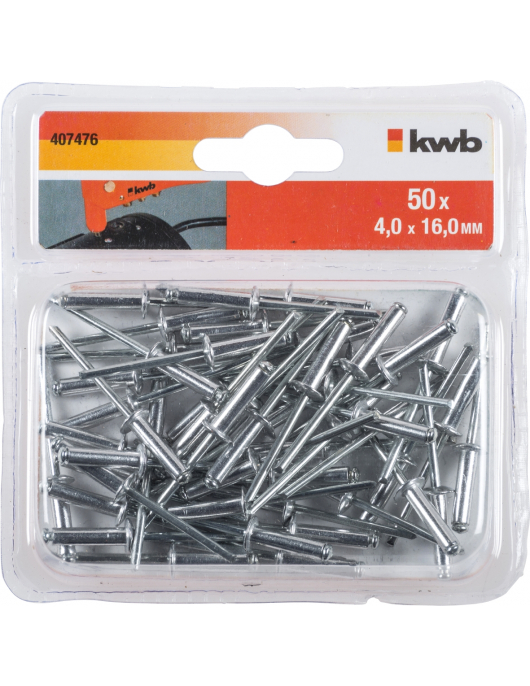 50 POPNAGELS 4,0 X 16,0 MM