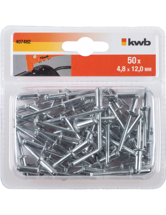 50 POPNAGELS 4,8 X 12,0 MM