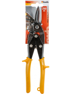 BLIKSCHAAR GEEL/RECHT 250 MM BLIKSCHAAR GEEL/RECHT 250 MM