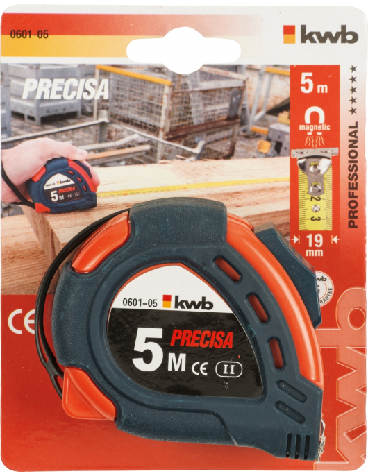 ROLBANDMAAT PRECISA 5 MTR