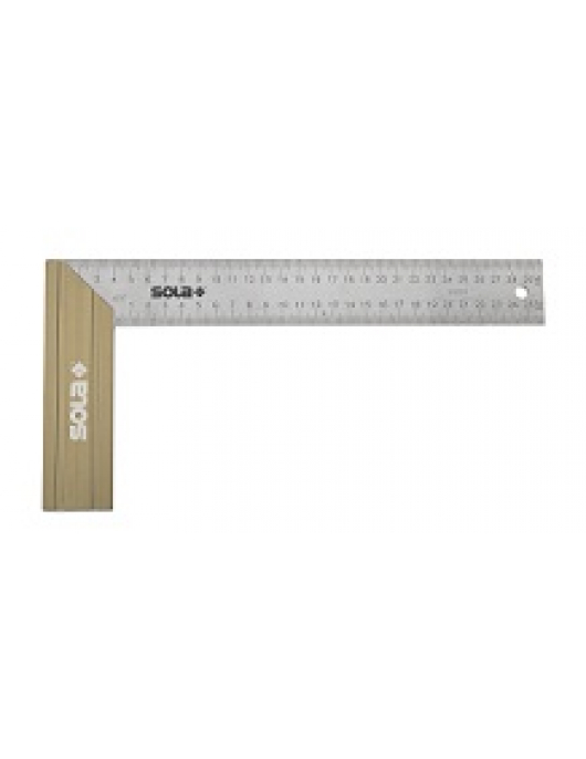 SCHRIJFHAAK, ALU-BLOK SRB 250 M. RVS BEEN, 250X145, ZB-VERP. VE 6