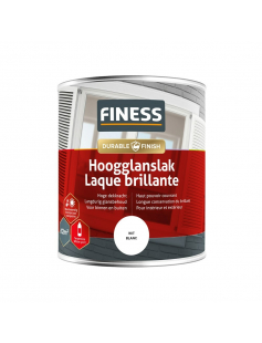 FINESS HOOGGLANSLAK 750 ML 1410 WIT FINESS HOOGGLANSLAK 750 ML 1410 WIT