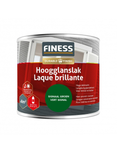 FINESS HOOGGLANSLAK 250 ML 1426 SIGNAAL GROEN