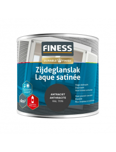 FINESS ZIJDEGLANSLAK 250 ML 14203 RAL 7016
