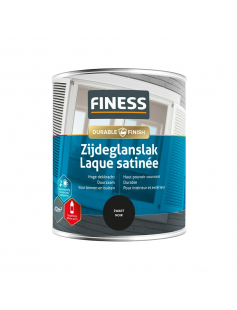 FINESS ZIJDEGLANSLAK 750 ML 1428 ZWART