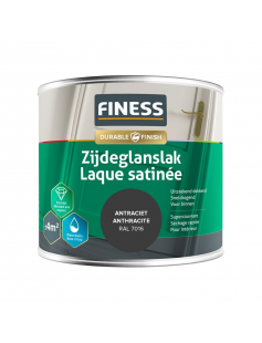 FINESS ZIJDEGLANSLAK WB 250 ML 14203 RAL 7016