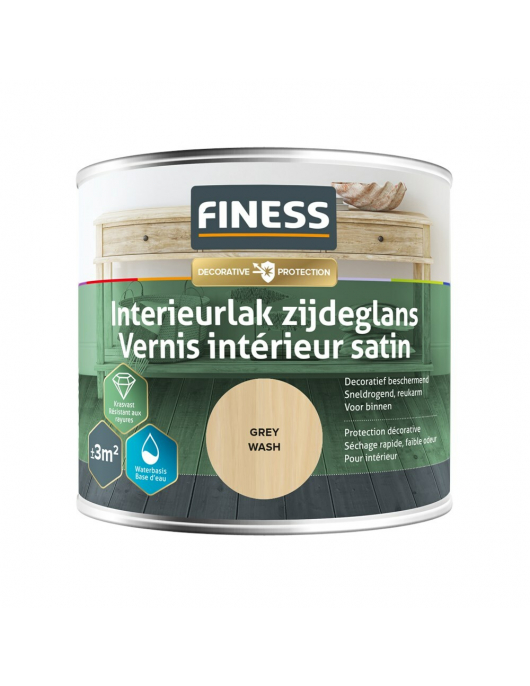 FINESS INTERIEURLAK ZDG 250 ML 4695 GREY-WASH