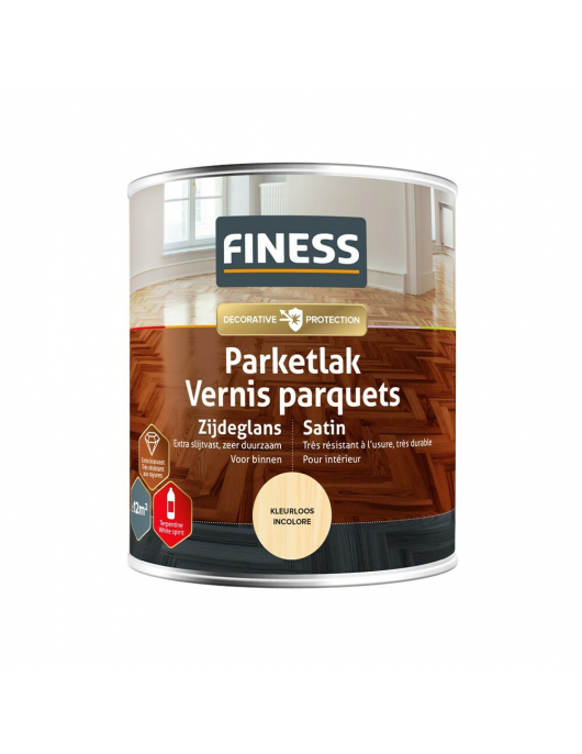 FINESS PARKETLAK ZDG 750 ML KLEURLOOS
