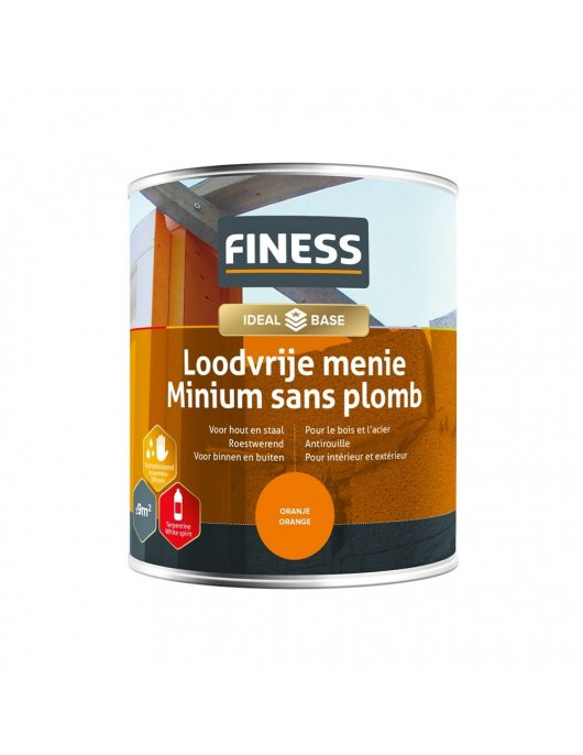 FINESS LOODVRIJE MENIE 750 ML ORANJE