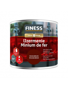 FINESS IJZERMENIE 250 ML ROOD/BRUIN FINESS IJZERMENIE 250 ML ROOD/BRUIN