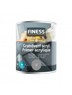 FINESS GRONDVERF ACRYL 750 ML GRIJS