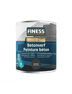 FINESS BETONVERF ACRYL 750 ML 1454 ANTRACIET