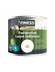 FINESS RADIATORLAK ACRYL 250ML 1410 WIT