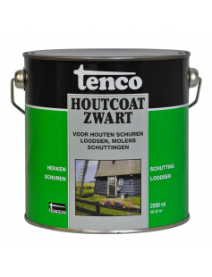TENCO HOUTCOAT ZWART 2.5 TENCO HOUTCOAT ZWART 2.5