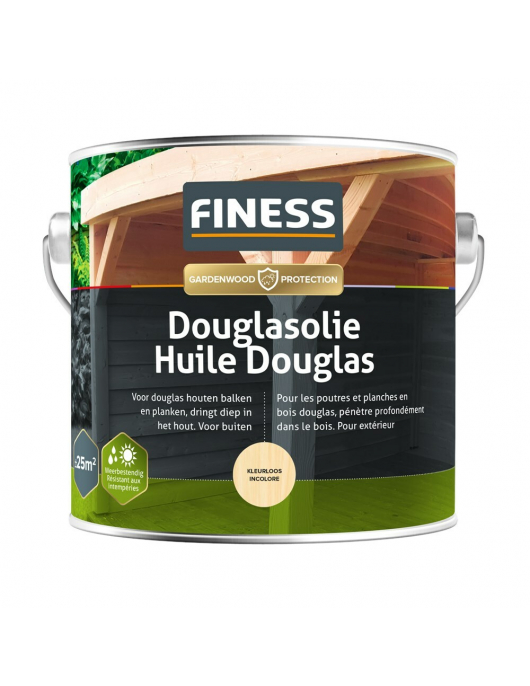 FINESS DOUGLASOLIE 2,5 LTR KLEURLOOS