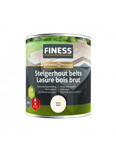 FINESS STEIGERHOUTBEITS 750 ML WHITE-WASH FINESS STEIGERHOUTBEITS 750 ML WHITE-WASH
