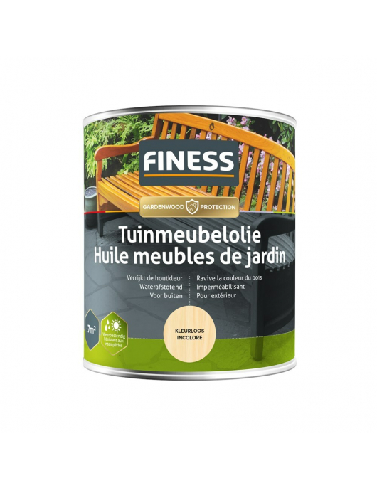 FINESS TUINMEUBELOLIE 750 ML KLEURLOOS