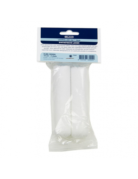 ELMA LAKROL VILT 10 CM BLISTER 2 STUKS