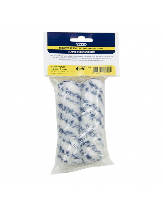 ELMA VERFROL POLYAMIDE 10 CM BLISTER 2 STUKS