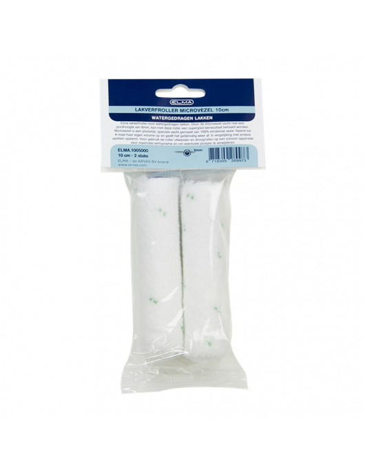 ELMA LAKROL MICROVEZEL 10 CM BLISTER 2 STUKS