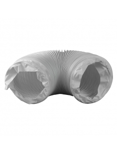 KUNSTSTOF AFVOERSLANG Ø127MM 1,5M WIT KUNSTSTOF AFVOERSLANG Ø127MM 1,5M WIT