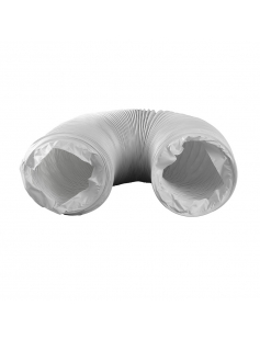KUNSTSTOF AFVOERSLANG ø127MM 3M WIT KUNSTSTOF AFVOERSLANG ø127MM 3M WIT