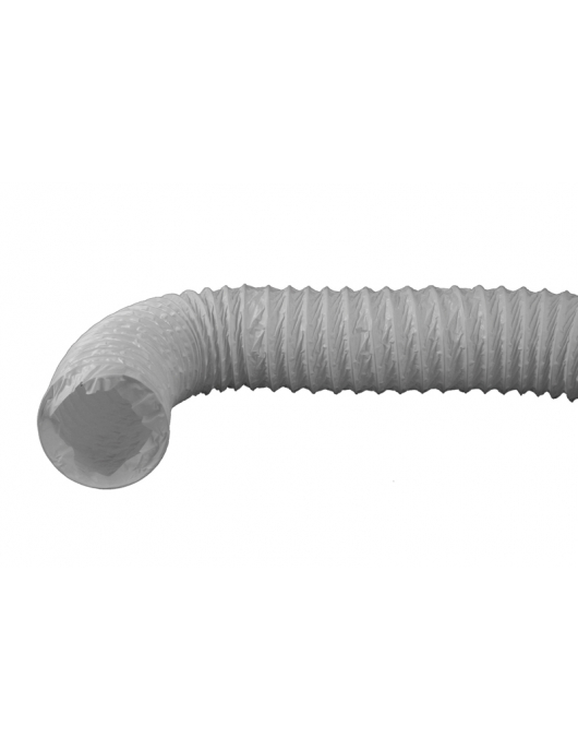 KUNSTSTOF AFVOERSLANG ø102MM 1,5M WIT