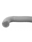 KUNSTSTOF AFVOERSLANG ø102MM 3M WIT