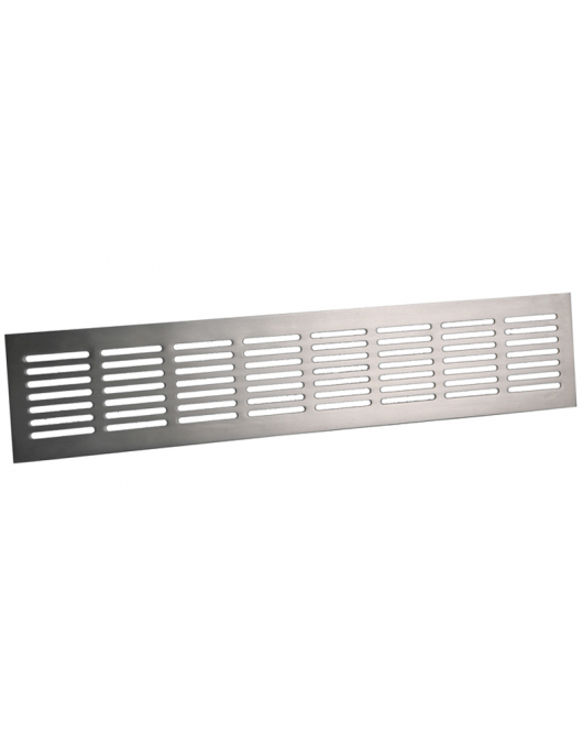 PLINTROOSTER 400X80MM RVS