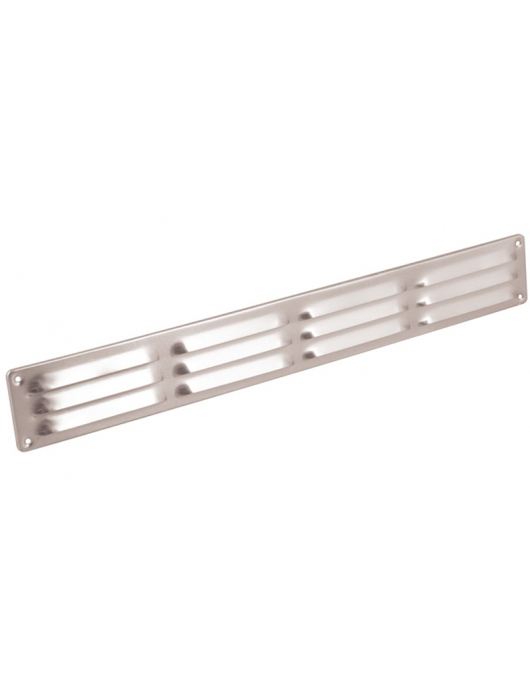 NEDCO SCHOEPENROOSTER, ALU, OMGEZET RAND, 500 X 65 MM, ALU