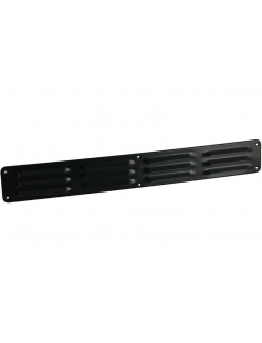 NEDCO SCHOEPENROOSTER, ALU, OMGEZET RAND, 500 X 65 MM, ZWART NEDCO SCHOEPENROOSTER, ALU, OMGEZET RAND, 500 X 65 MM, ZWART