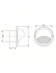 BOLROOSTER RVS ? 125 MM BOLROOSTER RVS ? 125 MM