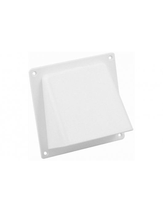 UNIVERSELE GEVELKLEP ø100/125/110X54MM WIT
