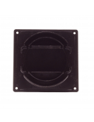 UNIVERSELE GEVELKLEP ø100/125/110X54MM BRUIN