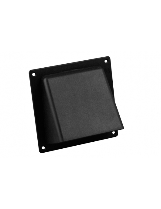 GEVELKLEP Ø 150MM ZWART
