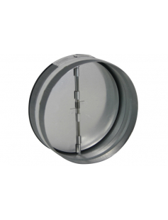 NEDCO GEGALVANISEERDE VLINDERKLEP, STAAL, &#216; 125 MM