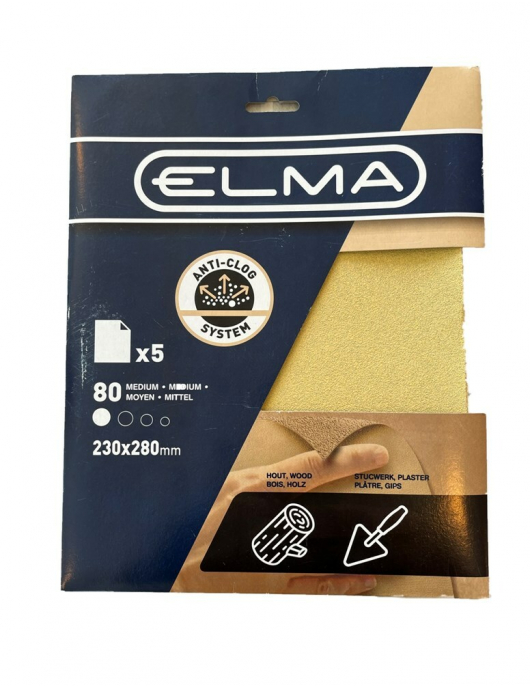 ELMA SCHUURVEL P80 PAKJE 5 VEL