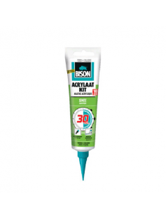 BISON ACRYLAATKIT SNEL 30 MINUTEN WIT TUBE 150 ML NL/FR BISON ACRYLAATKIT SNEL 30 MINUTEN WIT TUBE 150 ML NL/FR