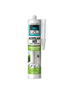 BISON ACRYLAATKIT UNIVERSEEL GRIJS KOKER 300 ML NL/FR BISON ACRYLAATKIT UNIVERSEEL GRIJS KOKER 300 ML NL/FR