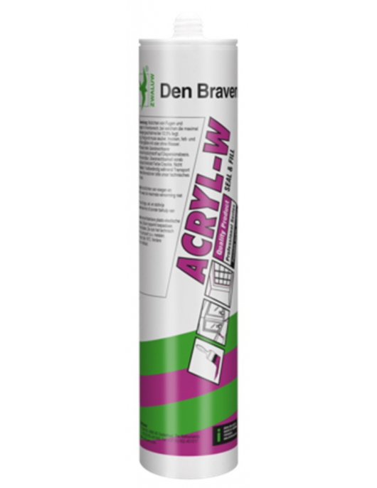 ZWALUW ACRYL-W 310ML GRIJS