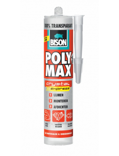 BISON POLY MAX® CRYSTAL EXPRESS KOKER 300 G NL BISON POLY MAX® CRYSTAL EXPRESS KOKER 300 G NL
