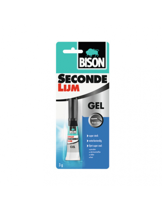 BISON SECONDELIJM GEL BLISTER 3 G NL