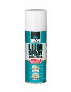 BISON LIJMSPRAY UNIVERSAL 200 ML NL/FR BISON LIJMSPRAY UNIVERSAL 200 ML NL/FR