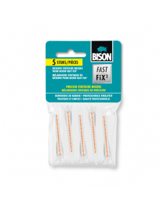 BISON FAST FIX² STATISCHE MIXERS 5 BAG 5 STUKS NL/FR BISON FAST FIX² STATISCHE MIXERS 5 BAG 5 STUKS NL/FR